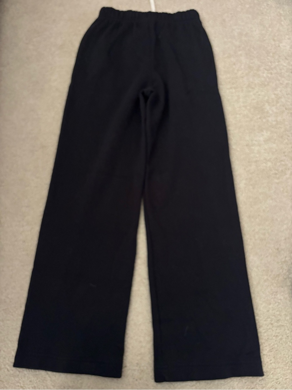 Women’s old navy athletic comfy wide leg sweats black sz XS. Sf/1 cat home - Picture 3 of 3